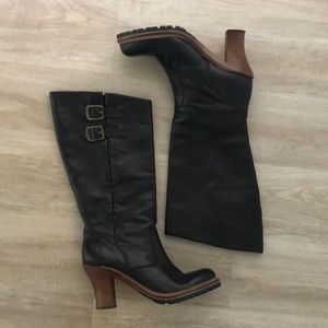 Frye Mildred Eng Pull Leather Boots